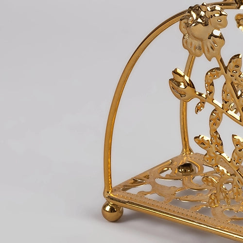 Luxury Gold Plated Tissue Holder