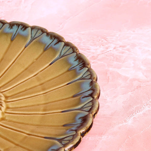 Full Bloom Beige Platter