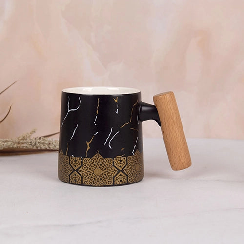 Bronze Decor Black Tea Set