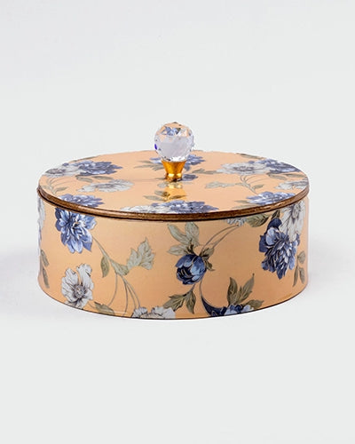 Rustic Charm Natural Wood Storage Box