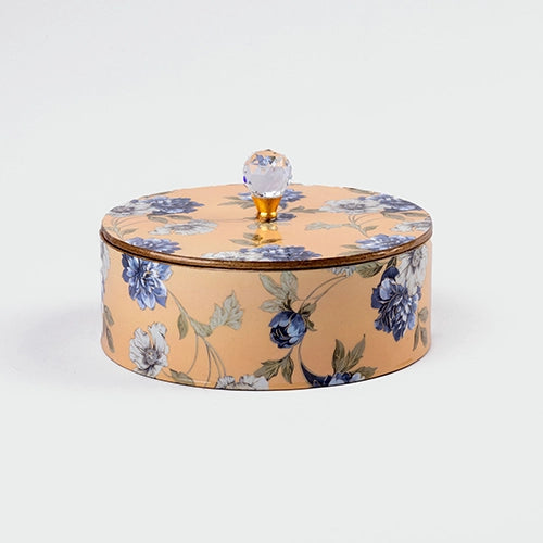 Rustic Charm Natural Wood Storage Box