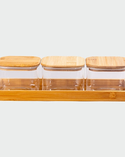 Elite Glass Storage Jar Set