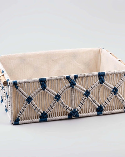 Aesthetic Jute & Wooden Basket Set