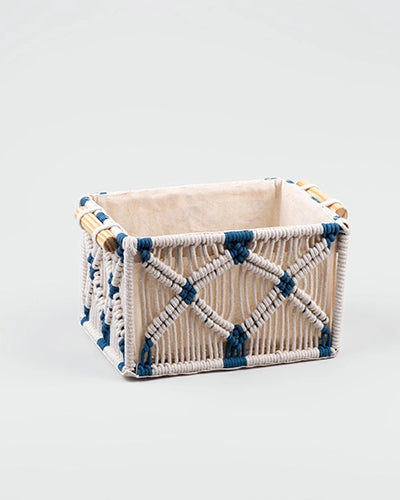 Aesthetic Jute & Wooden Basket Set