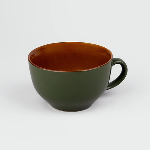 Olive Green Soup Mug (Set of 4)