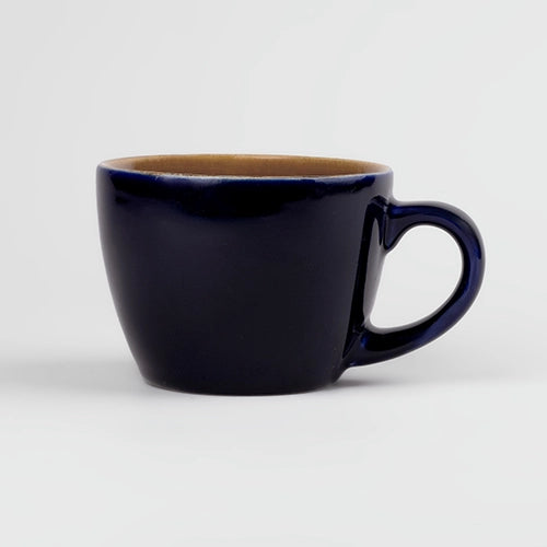 Rustic Rim Blue Soup Mug (Set of 4)