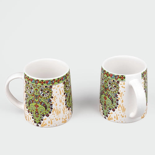 Royal Rajasthani Art Coffee Mug (Set of 4)