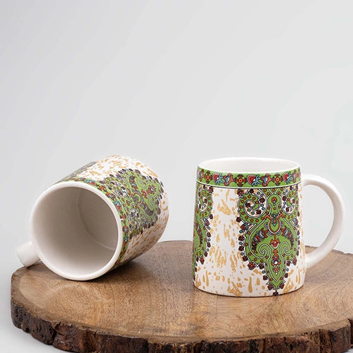 Royal Rajasthani Art Coffee Mug (Set of 2)