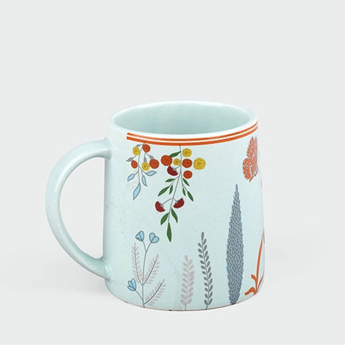 Serene Meadow Deer Mug (Set of 2)
