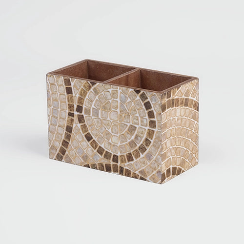 Elegant Mosaic Wooden Organizer
