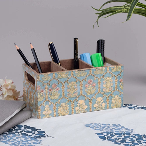 Vintage Floral Pen Stand