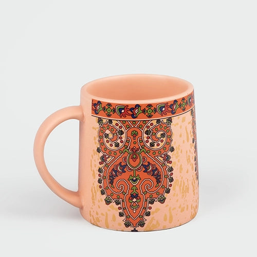 Eclectic Handpainted Coffee Mug (Set of 2)