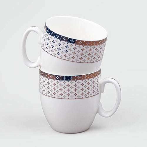Opulent White Tea Cup (Set of 2)