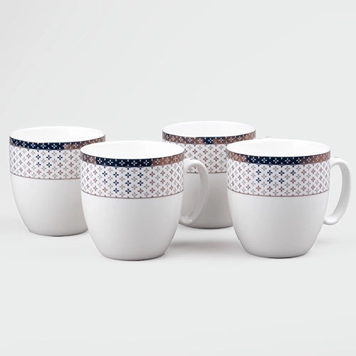 Opulent White Tea Cup (Set of 4)