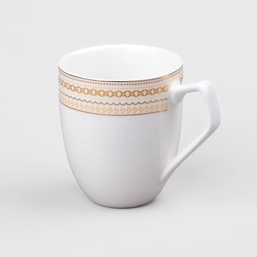 Luxury White and Gold Cup (Set of 2)