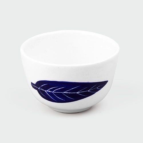 Sturdy Ashoka Leaf Ceramic Bowl (Set of 2)