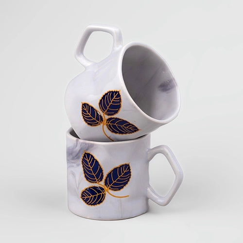 Marble Pattern Tea Cup (Set of 2)