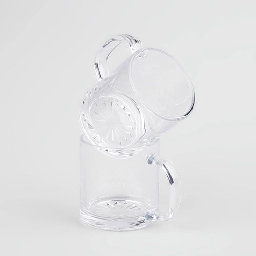 Trendy Glass Tea Cup (Set of 2)