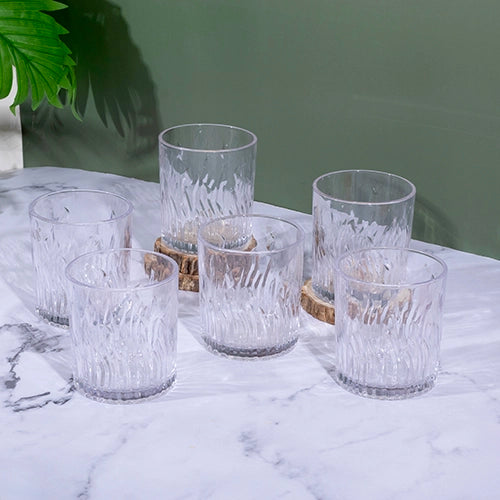 Spark Clear Glass (Set of 6)