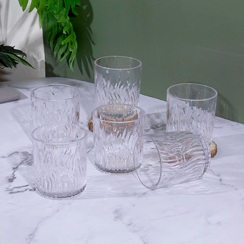 Spark Clear Glass (Set of 6)