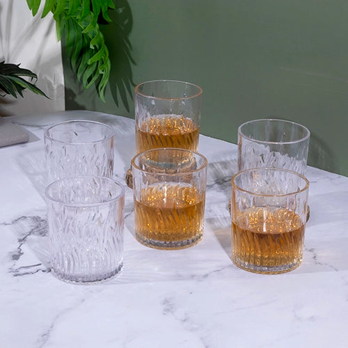 Spark Clear Glass (Set of 6)