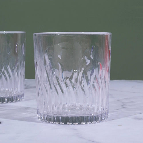 Spark Clear Glass (Set of 2)