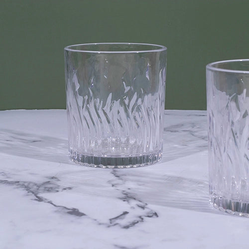 Spark Clear Glass (Set of 2)