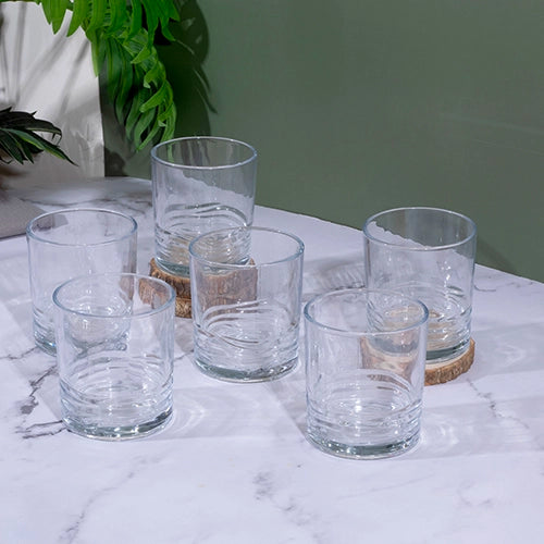 European Clear Glass (Set of 6)