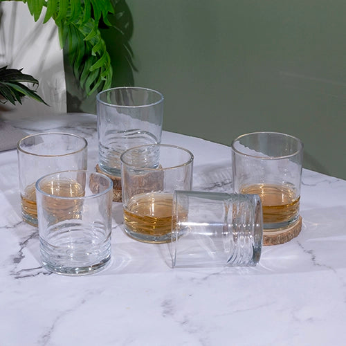 European Clear Glass (Set of 6)