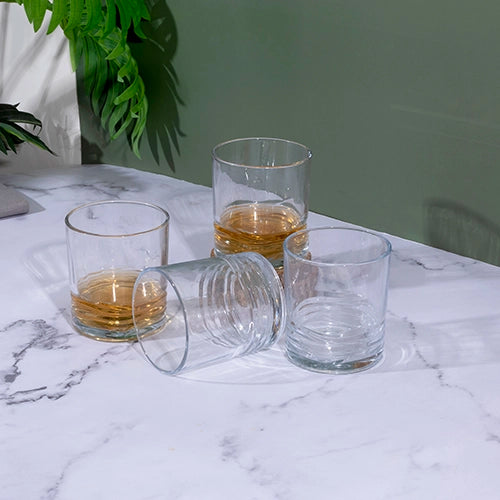European Clear Glass (Set of 4)