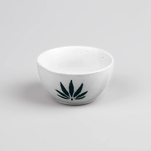 Opulent White Ceramic Bowl (Set of 6)