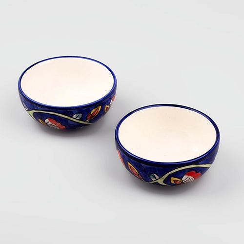 Handpainted Ceramic Katori Bowl (Set of 6)