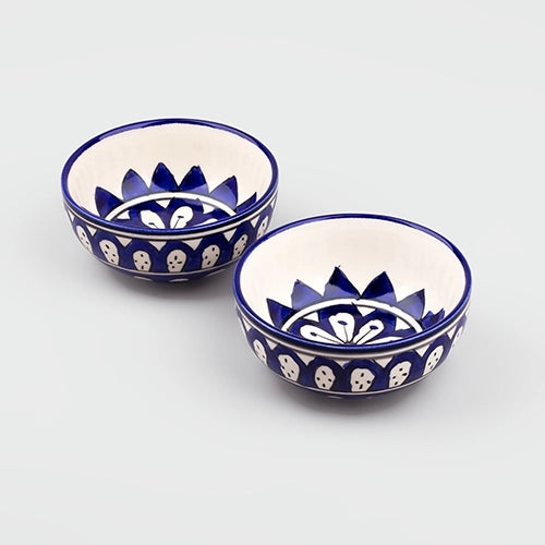 Luxe Handcrafted Ceramic Bowl (Set of 2)