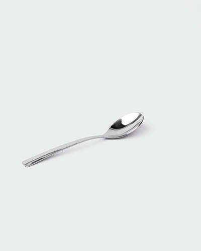Sleek Silver Cutlery Stand Set