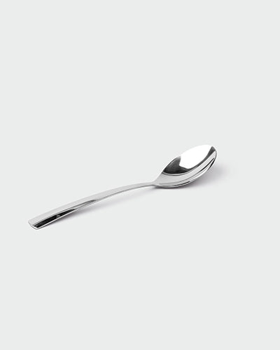 Sleek Silver Cutlery Stand Set