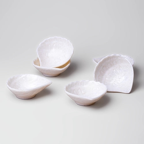 Snazzy White Melamine Mini Dip Bowl (Set of 6)