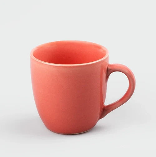 Peach Blossom Ceramic Tea Cup Set of 4