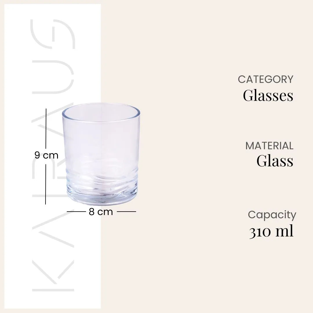 European Clear Glass (Set of 2)
