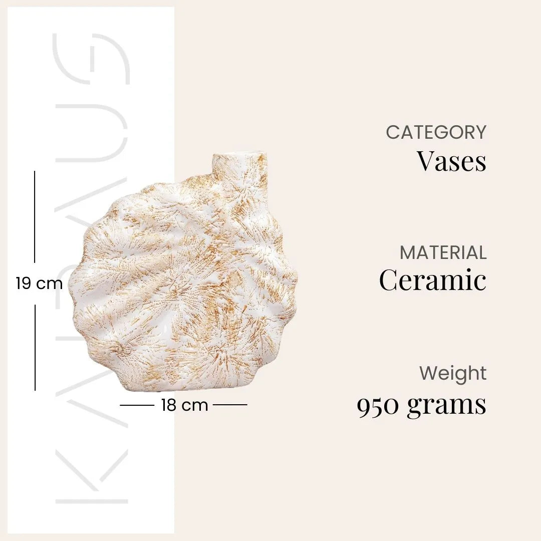 Rustic Sand Textured Flower Vase