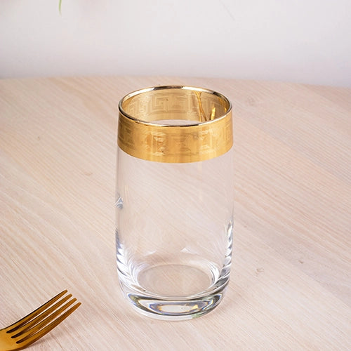 Gold-Plated Juice Glasses (Set of 4)