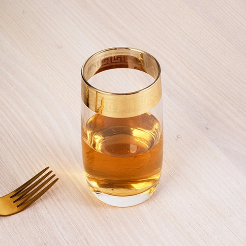 Gold-Plated Juice Glasses (Set of 2)
