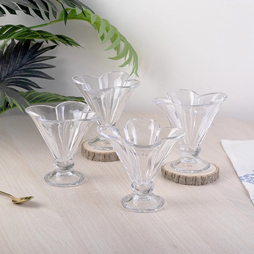 Blossoming Ice Cream Glass (Set of 4)