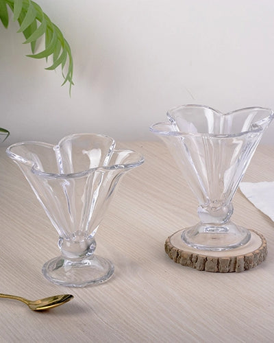 Blossoming Ice Cream Glass (Set of 2)
