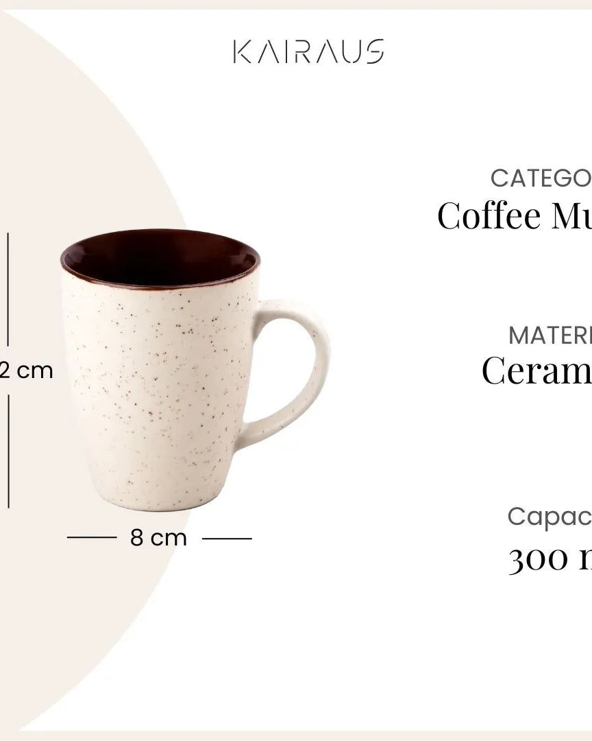 Ivory Mist Mug Detail View – Kairaus