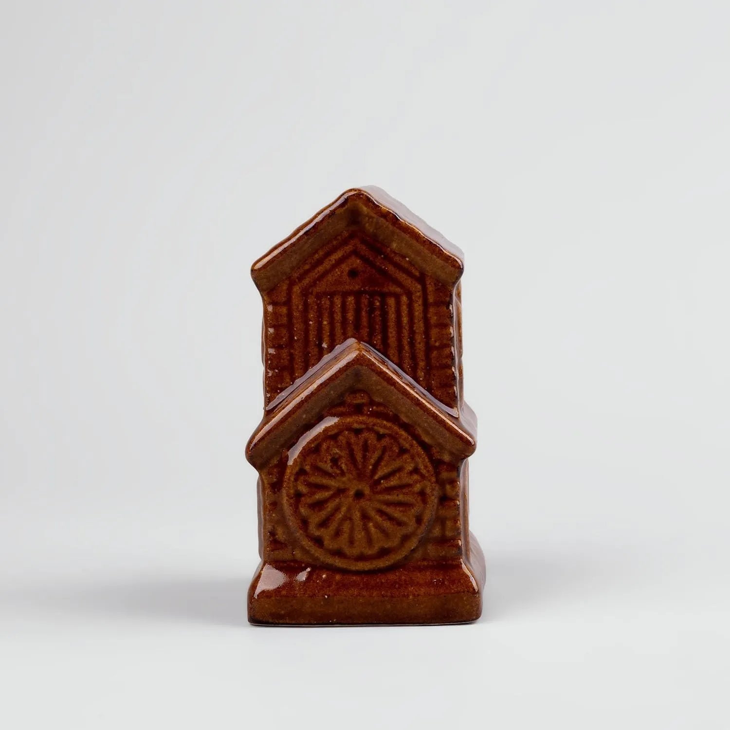 Handmade Hut Design Ceramic Piggy Bank