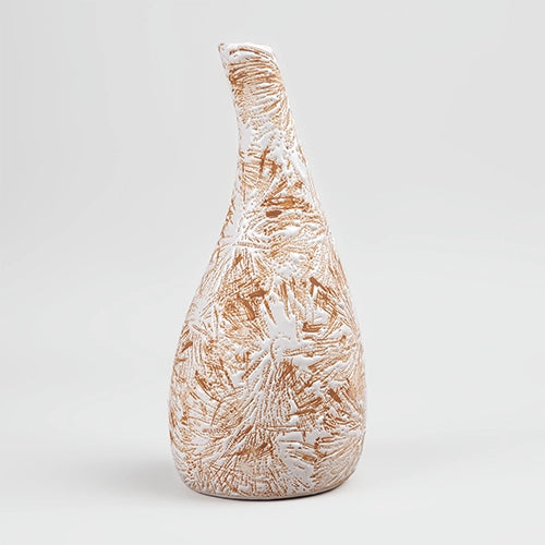 Earth-Toned Medium Flower Vase