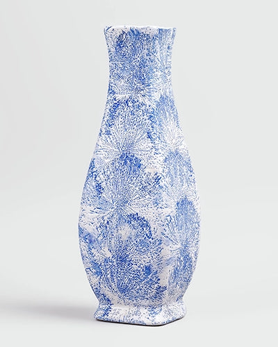 Sky Blue Ceramic Flower Vase