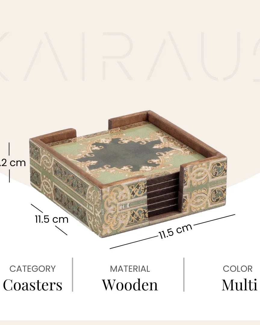 Classic Elegance Coasters (Set of 6)