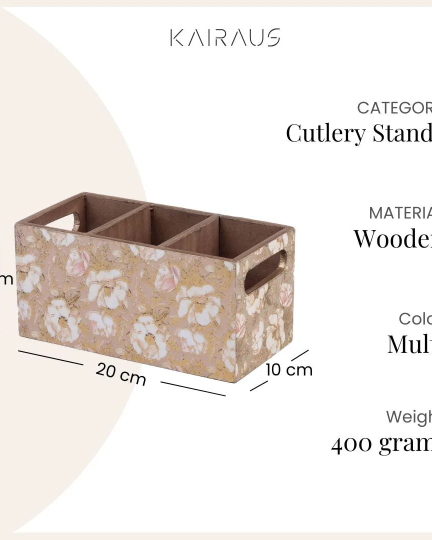 Roses Motif Pen Stand