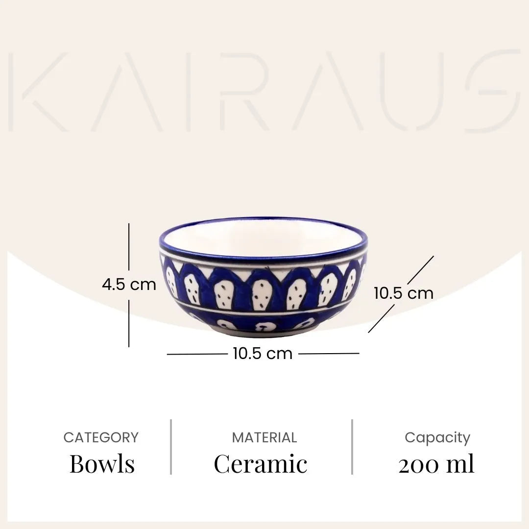 Luxe Handcrafted Ceramic Bowl (Set of 2)